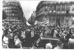 Demonstration on behalf of refuseniks.Paris, June 16, 1980.